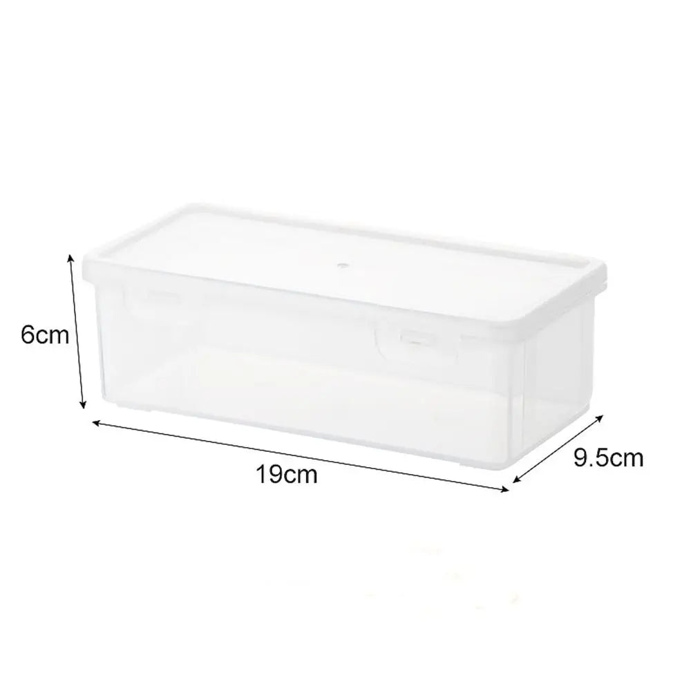 Large Capacity Clear Plastic Storage Box, Portable Stationery & Pencil Case, Multifunctional Desktop Organizer for Office & School Supplies
