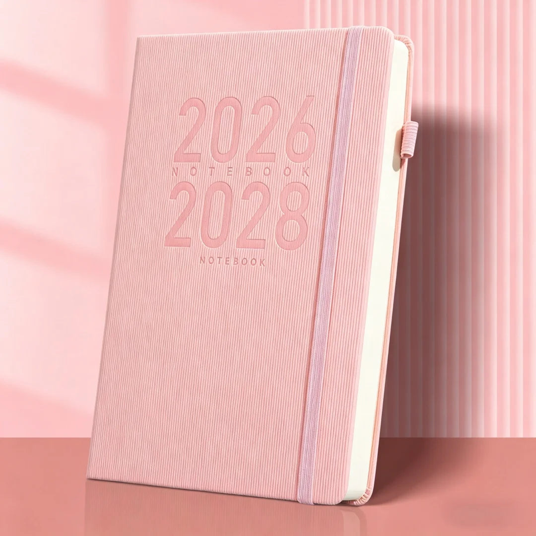 2026-2028 Three-Year Notebook, Perfect for Work & Study, Essential Planner for Office Workers, Students and Self-Discipline Enthusiasts