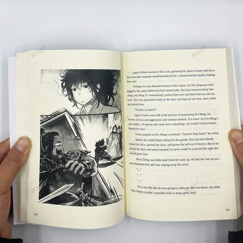 Heaven Official's Blessing, Complete English Physical Novel, Ancient Chinese Romance Fiction, New In-Stock Single Volume