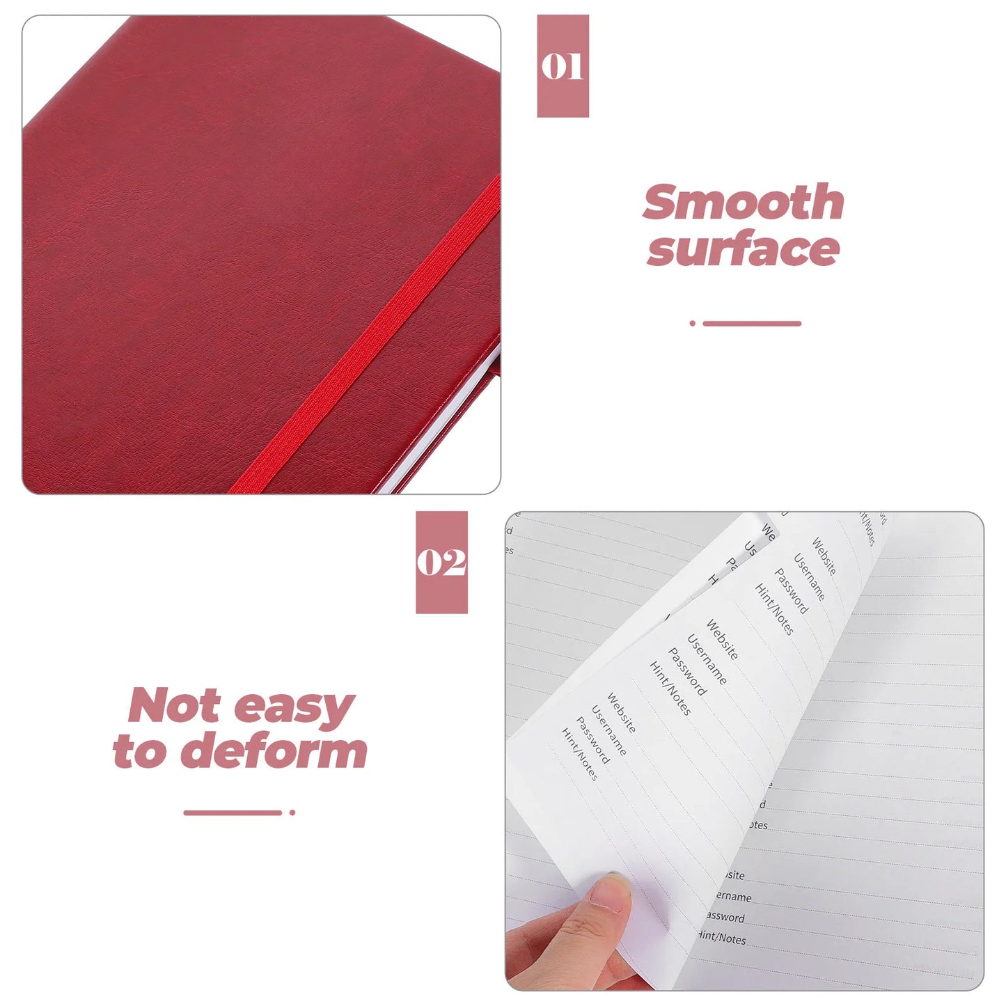 Compact Portable Address Book, Reliable Small Organizer for Phone Numbers, Convenient for Office & Daily Use