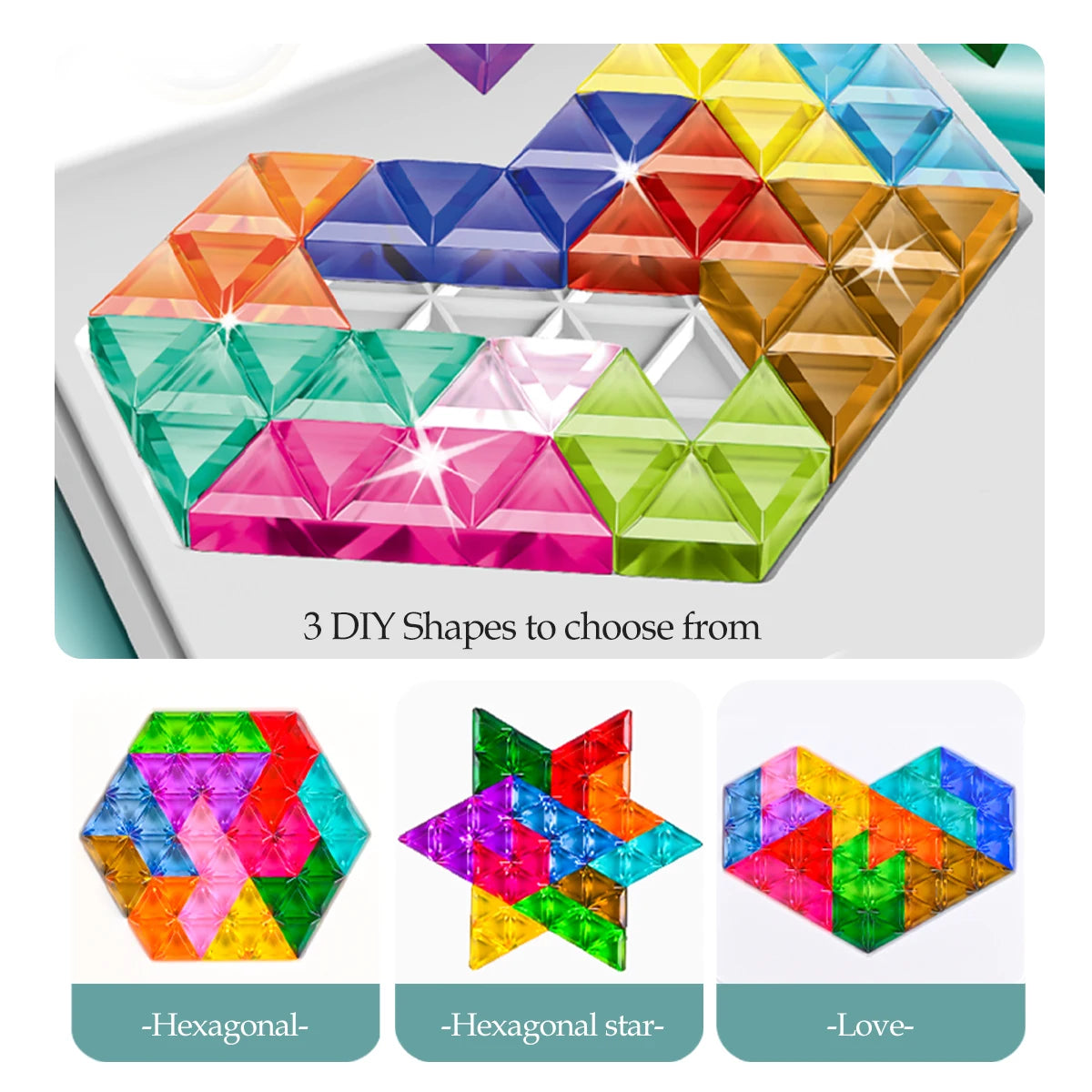 Puzzle Toys – Fun Logical Thinking Training & Interactive Tabletop Games with Various Shapes and Bright Colors, Ideal Advanced‑Level Gifts for Boys and Girls