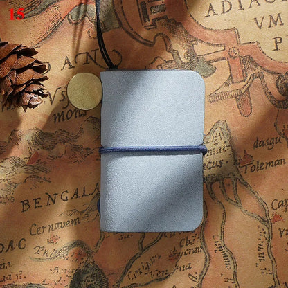 32 Sheets Ultra-Small Mini Notebook, Cute & Portable, Refillable Loose-Leaf Design, Premium Hand Account Notepad Stationery