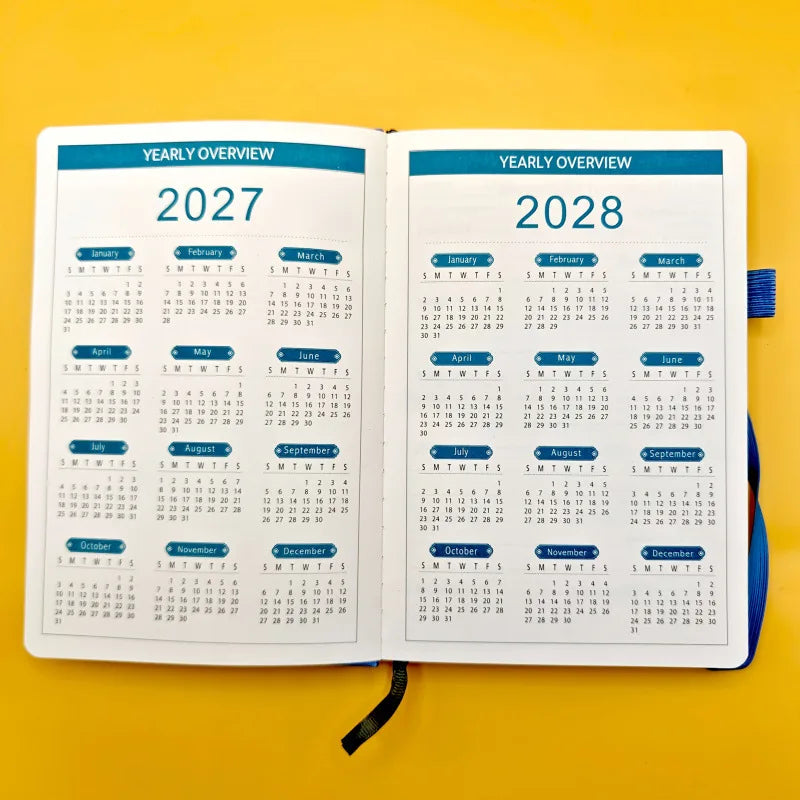 2026-2028 Three-Year Notebook, Perfect for Work & Study, Essential Planner for Office Workers, Students and Self-Discipline Enthusiasts