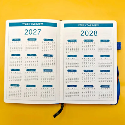 2026-2028 Three-Year Notebook, Perfect for Work & Study, Essential Planner for Office Workers, Students and Self-Discipline Enthusiasts