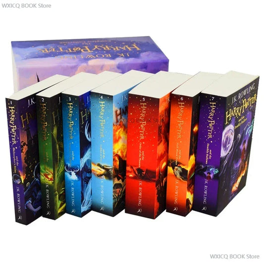 Famous Classic English Stories 8-Book Set, Kids Educational Reading Library, Early Learning English Novels & Ideal Gift for Children