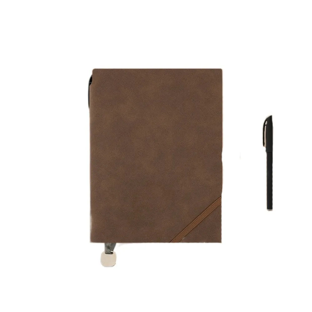 Portable A5 Notebook 100 Sheets, To Do List Diary, Retro Style Journal, Stationery for School & Office, Meeting Minutes Book, Ideal Birthday Gift
