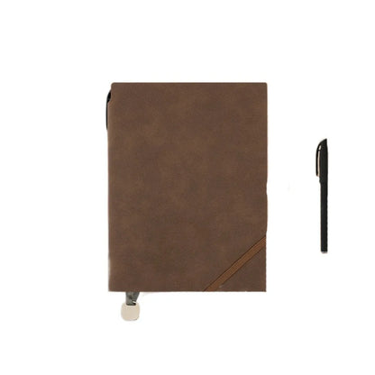 Portable A5 Notebook 100 Sheets, To Do List Diary, Retro Style Journal, Stationery for School & Office, Meeting Minutes Book, Ideal Birthday Gift