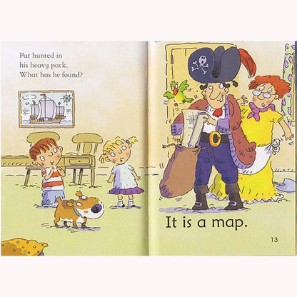 50 Books/Set Usborne My First Reading Library, English Picture Books, Early Vocabulary Learning & Reading Gift for Young Kids