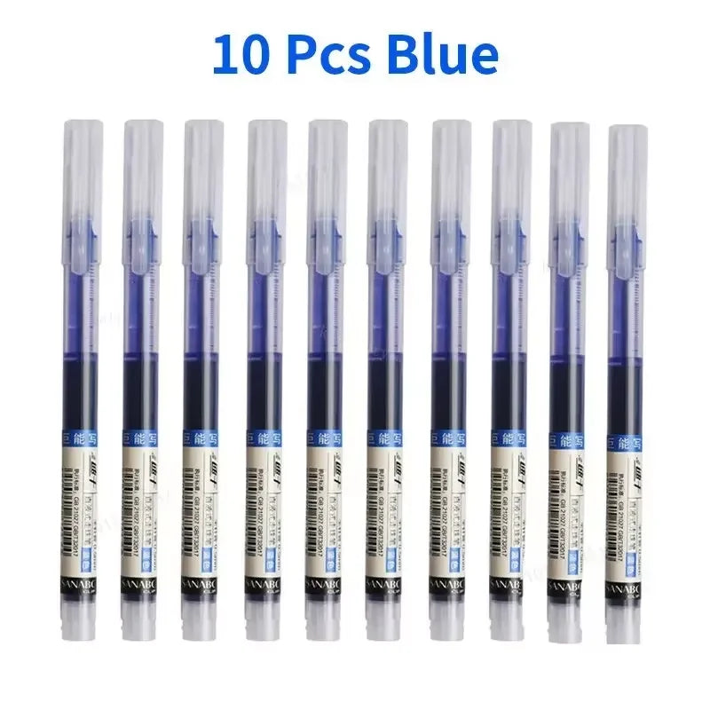 Ballpoint Pen Set: 24/40/80 Black + 3/5/10 Blue/Red | Smooth Writing for College, Office & School | Quick-Drying Ink, Comfortable Grip