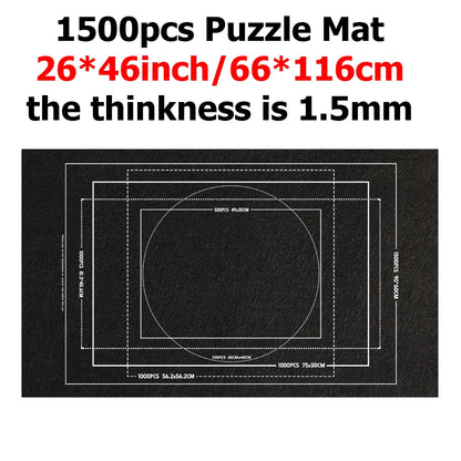 Puzzle Storage Mat for Kids, Multi‑Size Puzzle Blanket with Carry Bag, Portable Parent‑Child Early Educational Toy & Perfect Gift