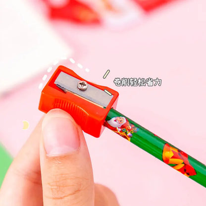 20 Sets Compact Stationery Kits with Pencils & Erasers, Ideal Christmas Gifts for Kids