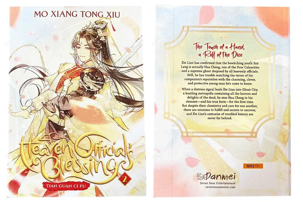 Heaven Official's Blessing (Tian Guan Ci Fu) 1-4 Full Set, English Version Ancient Chinese Romance Physical Novels, Brand New Books