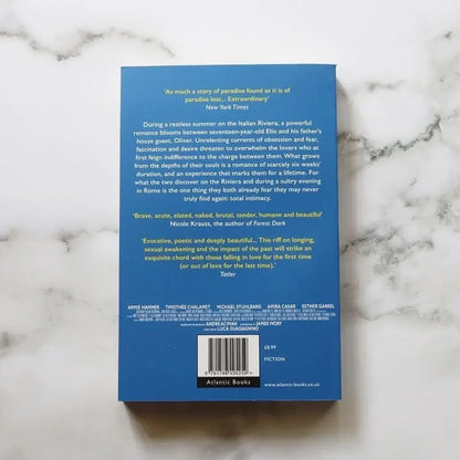Call Me By Your Name, English Edition Novel, Official Book of the Hit Movie, Original English Reading Book