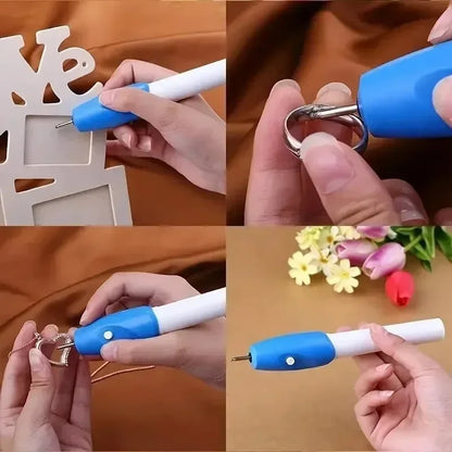 Mini Wireless Engraving Pen, Precision Electric Engraver, Portable Engraving Tool for Names, Crafts & DIY Projects