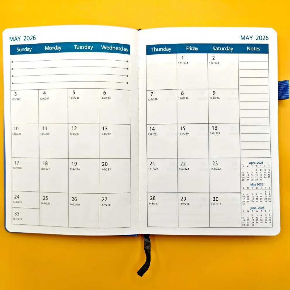 2026-2028 Three-Year Notebook, Perfect for Work & Study, Essential Planner for Office Workers, Students and Self-Discipline Enthusiasts