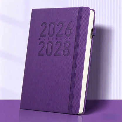 2026-2028 Three-Year Notebook, Perfect for Work & Study, Essential Planner for Office Workers, Students and Self-Discipline Enthusiasts