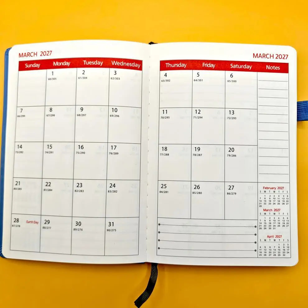 2026-2028 Three-Year Notebook, Perfect for Work & Study, Essential Planner for Office Workers, Students and Self-Discipline Enthusiasts