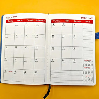 2026-2028 Three-Year Notebook, Perfect for Work & Study, Essential Planner for Office Workers, Students and Self-Discipline Enthusiasts