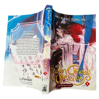 Heaven Official's Blessing (Tian Guan Ci Fu) 1-4 Full Set, English Version Ancient Chinese Romance Physical Novels, Brand New Books