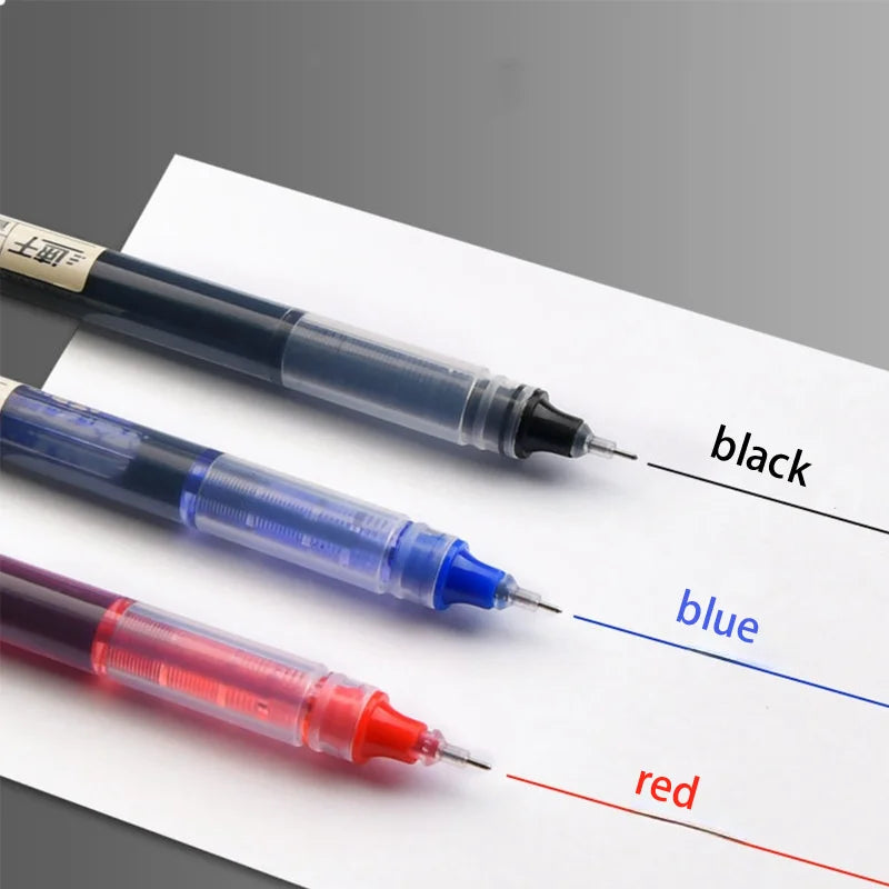 Ballpoint Pen Set: 24/40/80 Black + 3/5/10 Blue/Red | Smooth Writing for College, Office & School | Quick-Drying Ink, Comfortable Grip