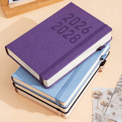 2026-2028 Three-Year Notebook, Perfect for Work & Study, Essential Planner for Office Workers, Students and Self-Discipline Enthusiasts