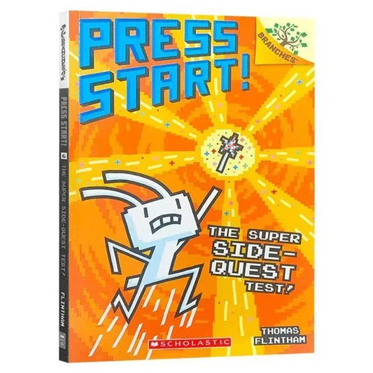 16 Books/Set Press Start English Picture Storybooks, Kids English Reading Learning Books for Children Ages 5 to 8