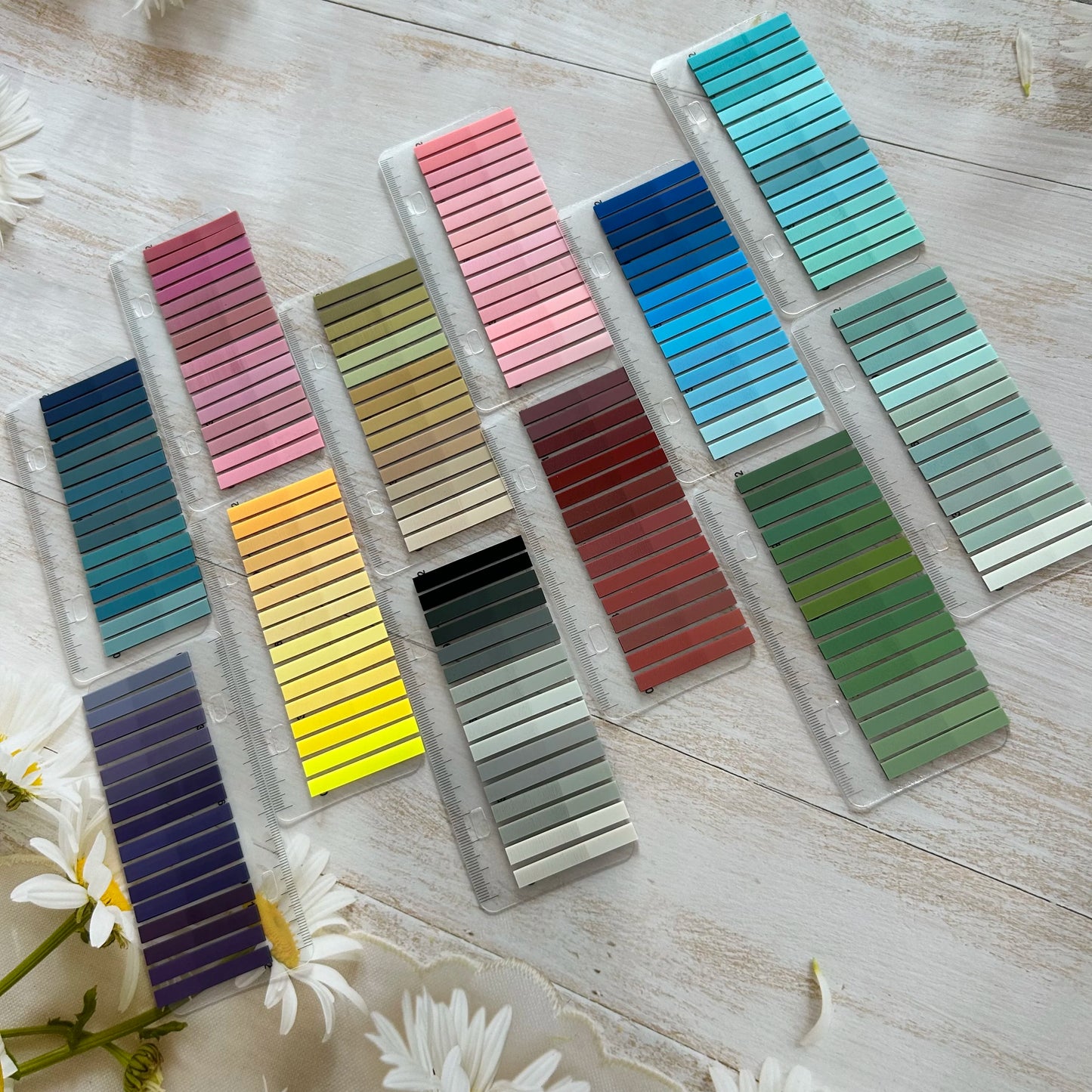 2400 Sheets Stationery Bookmark Planner Stickers Self Adhesive Loose-leaf Memo Pad Page Markers Paper Flags Tabs Stickers Index