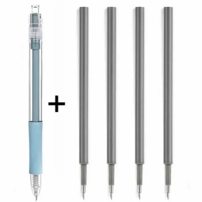 5PCS Craft Cutting Pen Cutter Tool, Precision Paper Carving Knife Set for DIY, Drawing, Scrapbooking & Art Projects