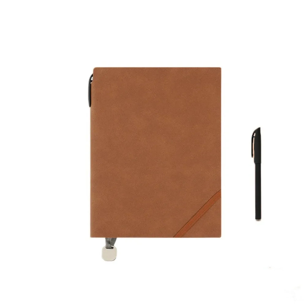 Portable A5 Notebook 100 Sheets, To Do List Diary, Retro Style Journal, Stationery for School & Office, Meeting Minutes Book, Ideal Birthday Gift