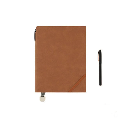 Portable A5 Notebook 100 Sheets, To Do List Diary, Retro Style Journal, Stationery for School & Office, Meeting Minutes Book, Ideal Birthday Gift