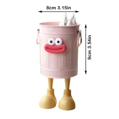 1 Piece Cute Cartoon Desk Organizer, Simple Style Pen Pencil Holder, Multifunctional Stationery Storage for Home Office and Study Use