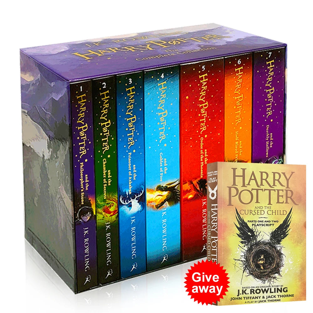 Famous Classic English Stories 8-Book Set, Kids Educational Reading Library, Early Learning English Novels & Ideal Gift for Children