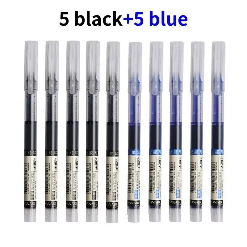 Ballpoint Pen Set: 24/40/80 Black + 3/5/10 Blue/Red | Smooth Writing for College, Office & School | Quick-Drying Ink, Comfortable Grip