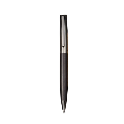 1 Set Premium Metal Ballpoint Pen with Wooden Barrel, Smooth Writing, High-End Design – Black Ink, Office Pen with Gift Case