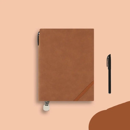 Portable A5 Notebook 100 Sheets, To Do List Diary, Retro Style Journal, Stationery for School & Office, Meeting Minutes Book, Ideal Birthday Gift