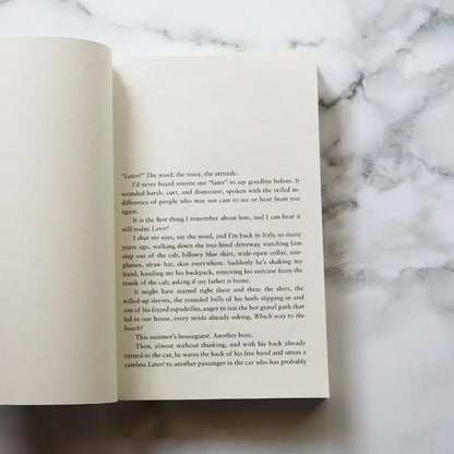 Call Me By Your Name, English Edition Novel, Official Book of the Hit Movie, Original English Reading Book