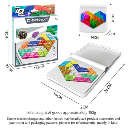 Puzzle Toys – Fun Logical Thinking Training & Interactive Tabletop Games with Various Shapes and Bright Colors, Ideal Advanced‑Level Gifts for Boys and Girls